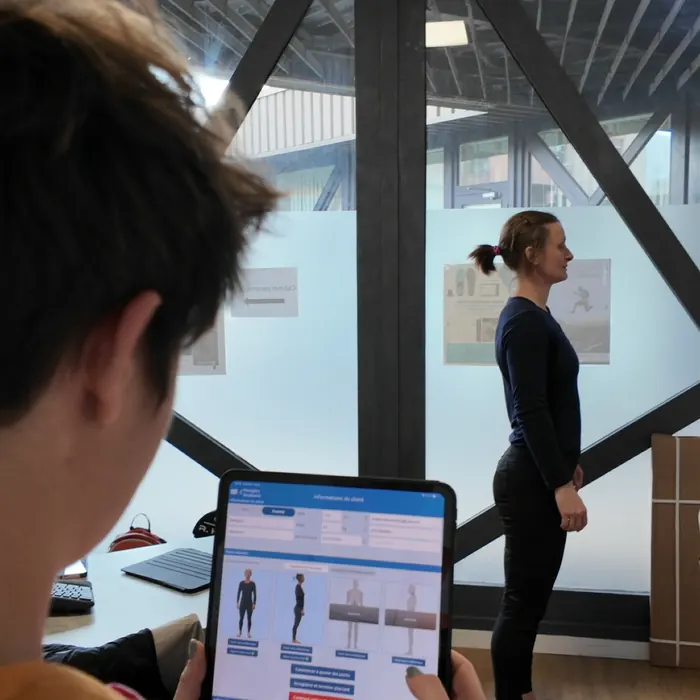 Aperçu de la galerie : bilan postural au cabinet