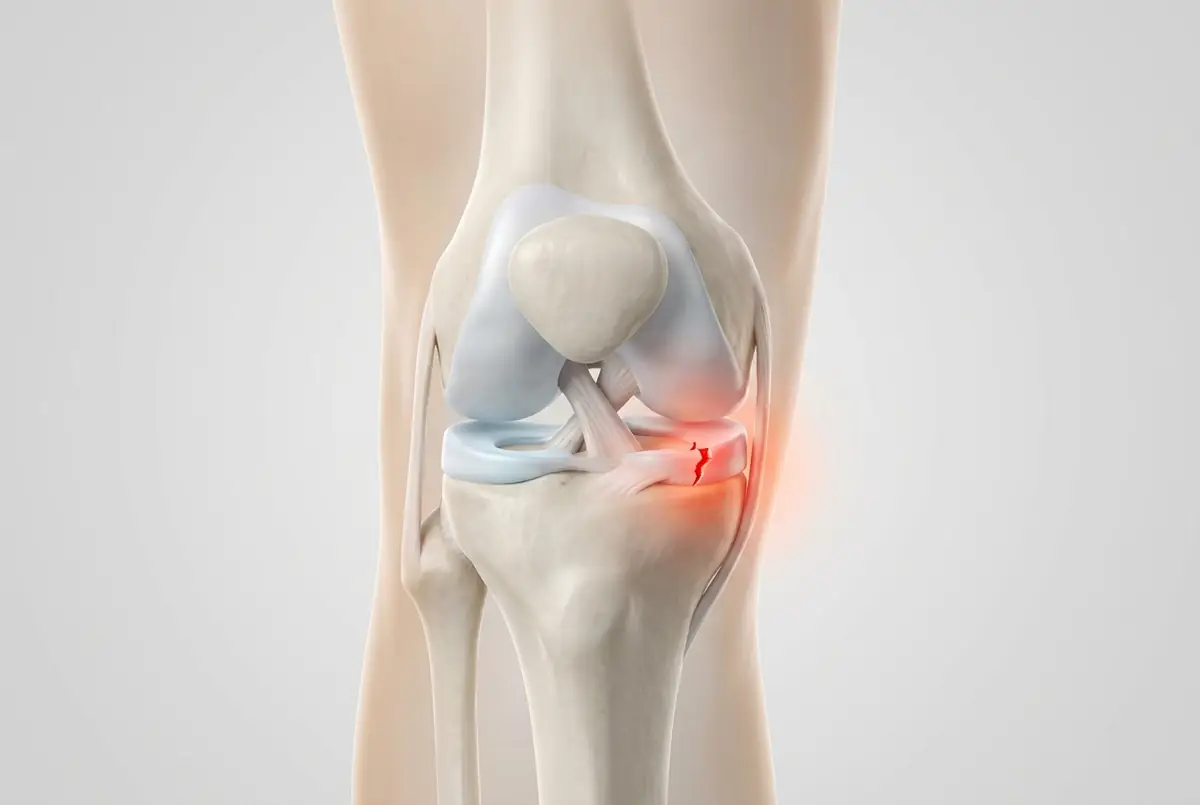 Lésion du ménisque : le cartilage en croissant qui amortit le genou se fissure