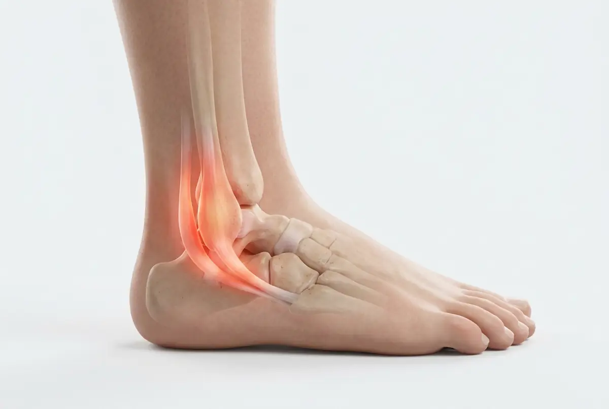 Tendinite fibulaire : les tendons s'enflamment sur le bord externe de la cheville