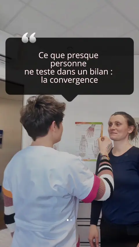 Le test de convergence oculaire
